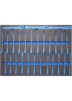 Tool Tray - Mouldings Wedge Set - 3/3 drawer size - 27 pcs.
