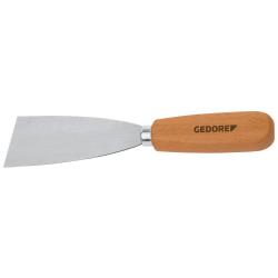 Gedore spatula - with stamped blade and glazed beechwood handle - Price per piece
