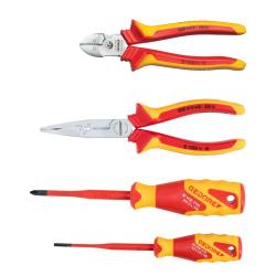 Gedore VDE tool set - incl. diagonal cutters, pliers, screwdriver - price per set