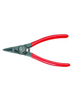 Assembly pliers - for external retaining rings - straight - with pinch protection - form A