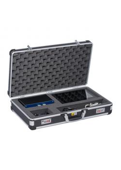 Instrument / instrument case AluPlus Protect C 60 - with foam insert in the lid - External dimensions (W x D x H) 605 x 370 x 145 mm
