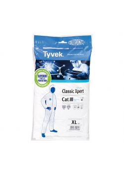Tyvek® Classic beskyttende overalls Kat. III Type 5 + 6 Gr. XXL