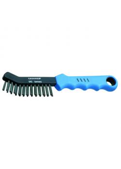 Brake caliper brush - with blue plastic handle - length 225 mm