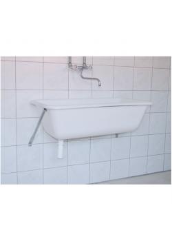 Wall console for washing tub - 65 to 100 l - wall mounting