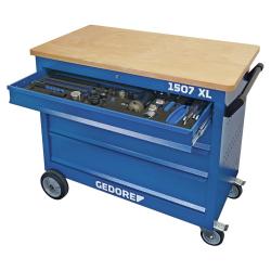 Gedore MODULO 250 assembly trolley - "Bearings and bushes" - with 127-piece range