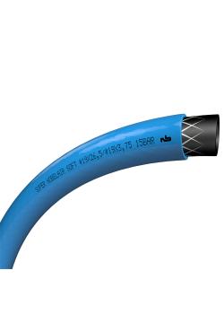 PVC-tryckluftsslang - inner-Ø 6,3-25 mm - ytter-Ø 11-33,5 mm - längd 25-50 m - blå - pris per rulle