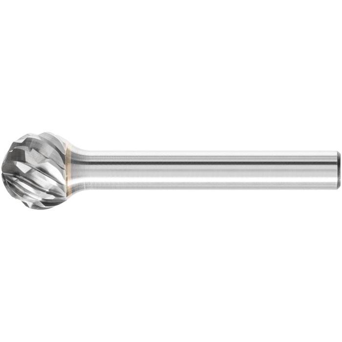 Frässtift - PFERD - Hartmetall - Schaft-Ø 6 mm - für Gusseisen - Kugelform