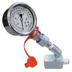 Gedore pressure gauge - for hydraulic pump 28 t - connection thread 1/4 '' - price per piece