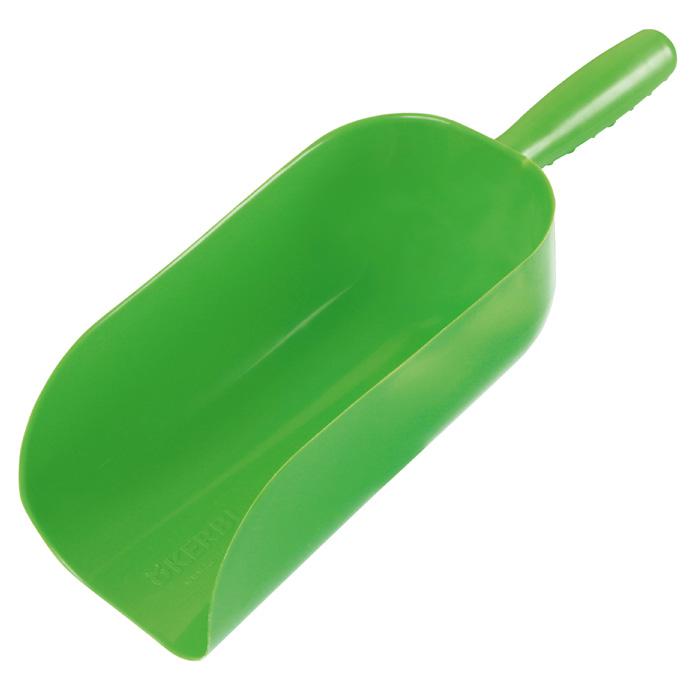 Foderskopa - kapacitet 500-2000 g - plast - grön