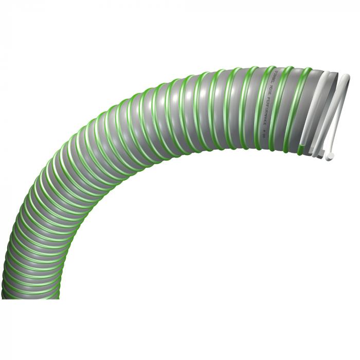 PVC spiralslange SpirabelÂ® MDSE Performance - Innvendig Ø 76 til 151 mm - Utvendig Ø 24,8 til 110,4 mm - Lengde 20 til 50 m - Pris per rull