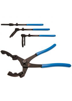 Pliers - for oil and fuel filters - with angled jaws