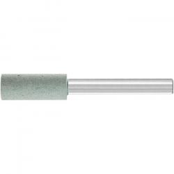 Schleifstift - PFERD Poliflex® - Schaft-Ø 6 mm - mittelharte PUR-Bindung - für INOX, Titan, etc. - Besatzmaße (D x T) 10 x 25 mm - Korngröße 220