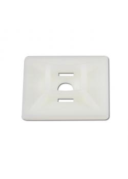 Adhesive base for cable ties - Dimensions (L x W) 12 to 28 x 12 to 28 mm - Material polyamide 6.6 - PU 100 pieces - Price per PU