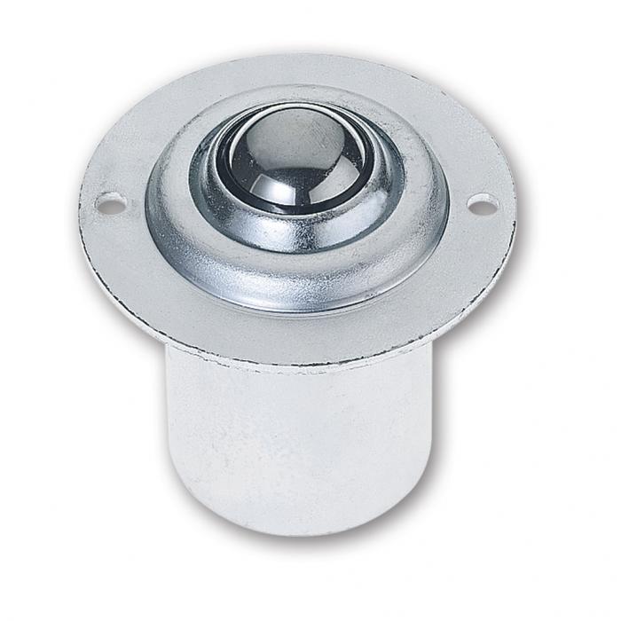 Universal ball castors - with spring-loaded housing - load capacity 50 kg