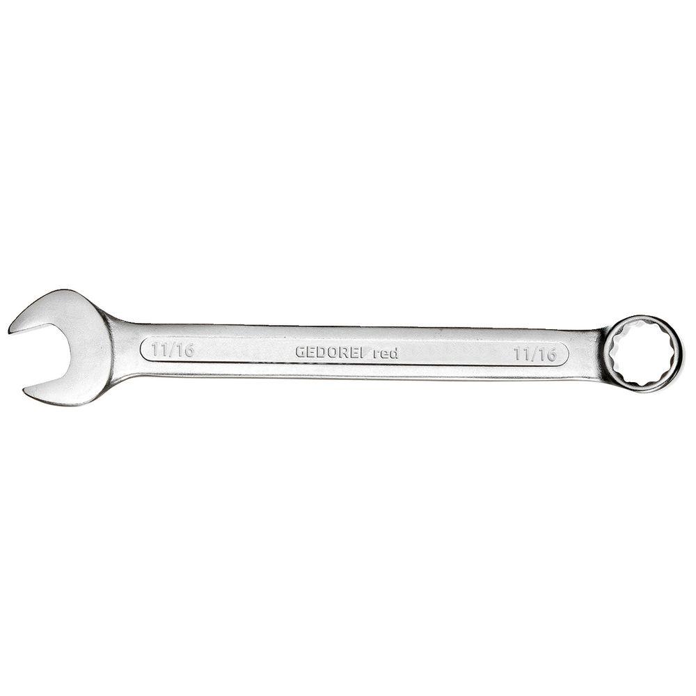 Gedore red Combination wrench - imperial version - various sizes - Price per piece Sizes - price per piece