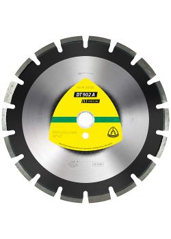 Diamond cutting disc DT 902 A - diameter 300 to 500 mm - bore 25.4 mm - laser welded - wide teeth - price per piece