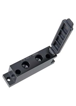 Connector holder - for multi-coupling connector series MST-PB - PU / NBR seal - DN 10 - size 6