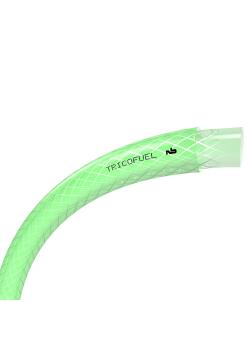 PVC-slange Tricofuel® - til olie, benzin og kulbrinter - indvendig Ø 6,3 til 30 mm - udvendig Ø 11 til 39 mm - længde 25 til 50 m - farve transparent - pris pr.
