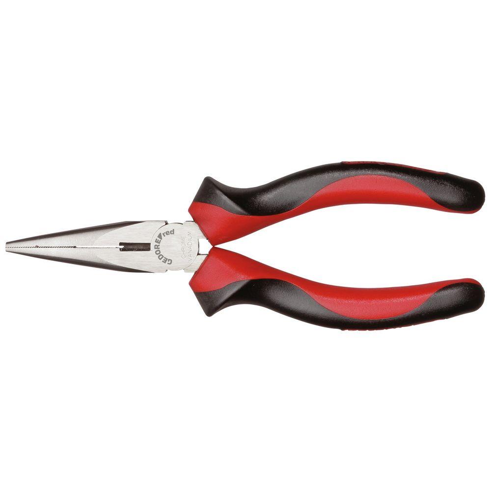 Gedore rød nåletang - rett versjon - lengde 160 og 200 mm - pris pr stk.