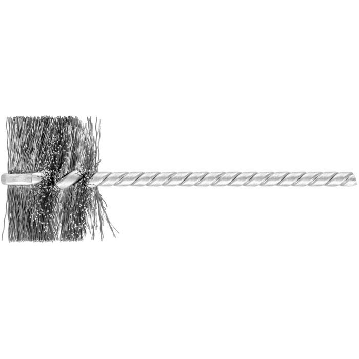Pipe brush - PFERD - non-knotted, made of steel wire - for steel, structural steel etc. - pack of 10 - price per pack