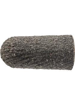 PFERD POLICAP abrasive cap - corundum A - round cone shape KEL - diameter 11 mm - grain size 150 and 280 - PU 50 pieces - price per PU