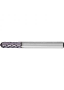 Frässtift - PFERD HICOAT® - Hartmetall - Schaft-Ø 6 mm - Walzenrundform - für Eisen und Stahl
