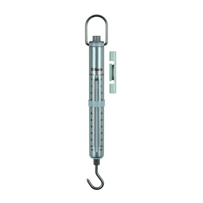 Spring scale - max. Measuring range 50 to 500 N - Readability [d] 0.5 to 5 N