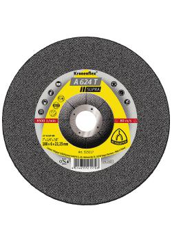 Roughing disc A 624 T - diameter 115 to 230 mm - bore 22.23 mm - pack of 10 - price per pack