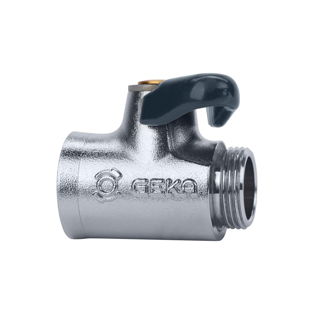 GEKA® plus ball valve - Soft Rain - chrome-plated brass or aluminum - female and male thread G3/4 - Price per piece