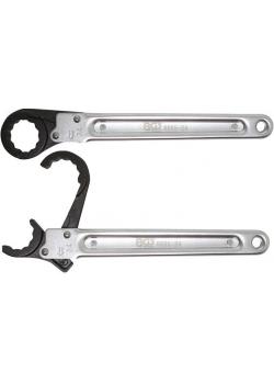 Line Combination Wrench - sizes 24 to 32 mm - Handle of S45C steel