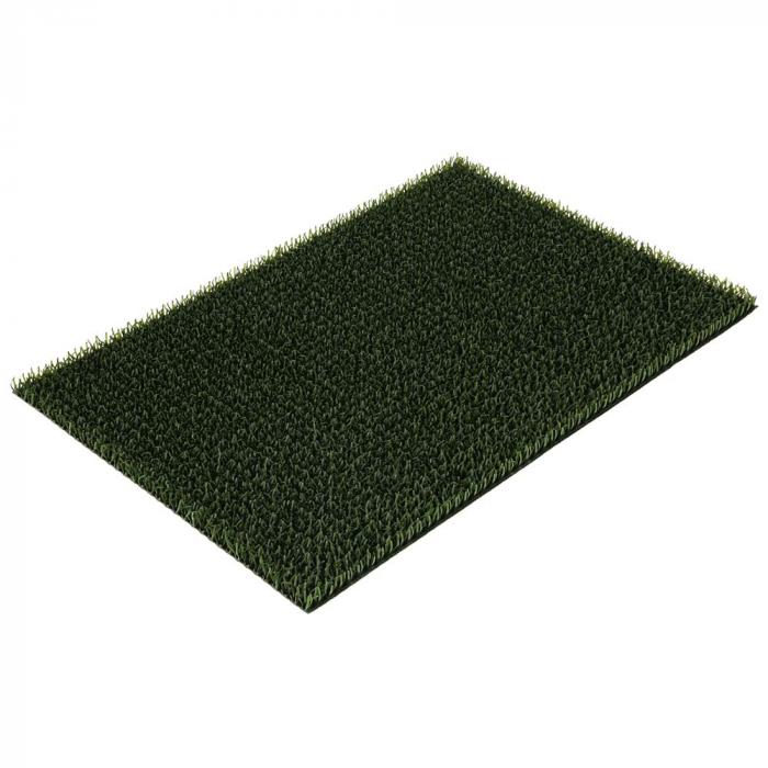Krats- & rengöringsmatta - längd 40-55 cm - bredd 60-90 cm - grön