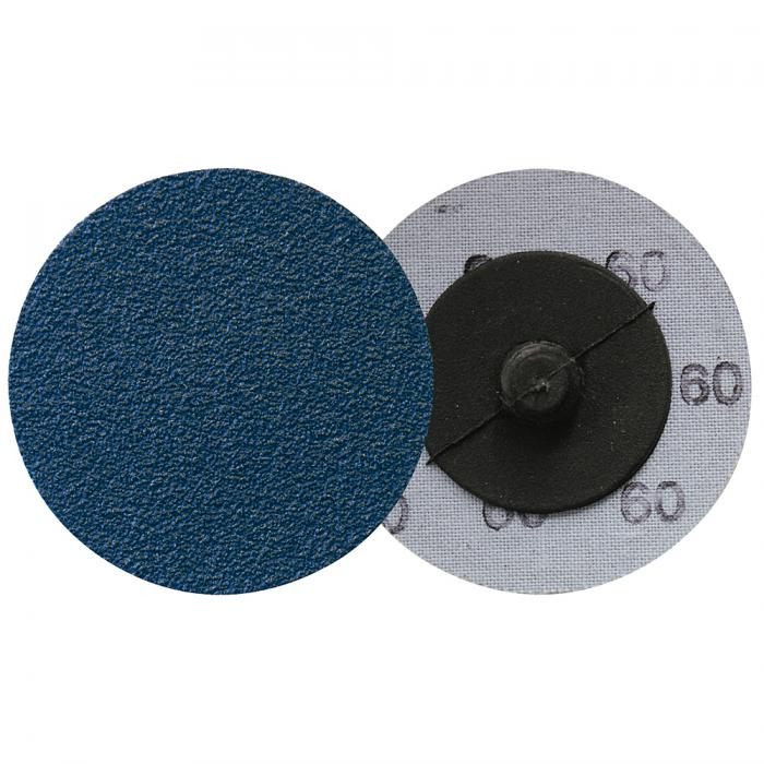 Disco a cambio rapido QRC 411 - Disco Ø 50 a 76 mm - Grana da K 36 a K 120 - Corindone zirconio - Prezzo unitario