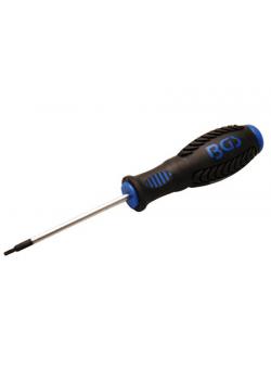 Screwdriver - T-profile with end bore - T8 to T40