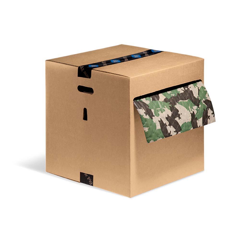 Rouleau Ham-O® Universal - Design camouflage - absorbe 89,7 ou 179,5 l - largeur 41 ou 81 cm - longueur 46 m - prix par rouleau