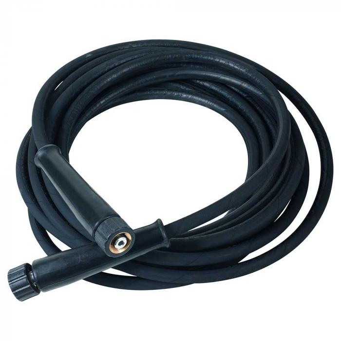 High-pressure cleaner hose line S-1HWS - rubber - DN 8 - max.outer Ø 15.7 mm - IG M22 x 1.5 mm - PN 210