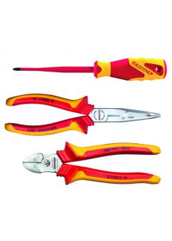 VDE pliers set - 3 parts - in L-BOXX® Mini - with casing insulation