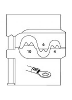 Modulindsats - til uisolerede kabelklemmer - 4/6/10 mm²