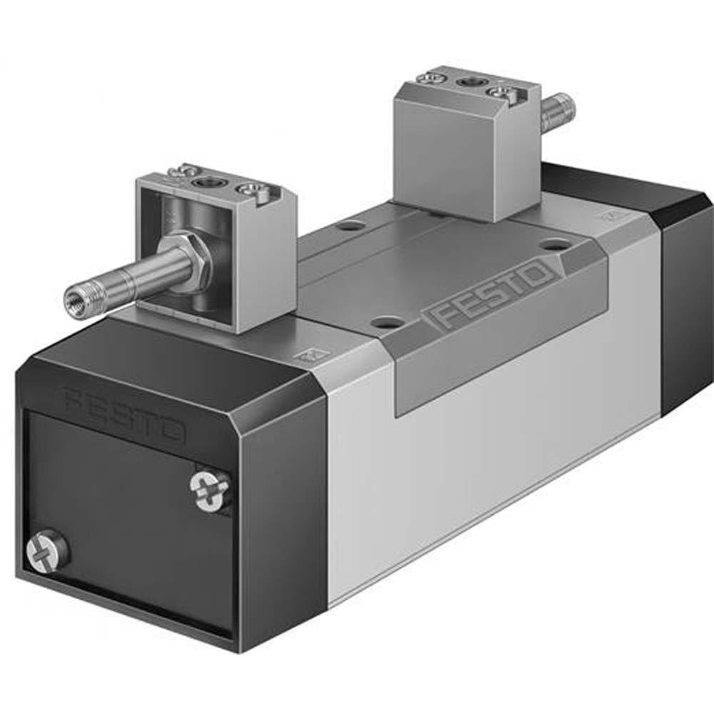 FESTO - MFH - magnetventil - 5/3-veis, ventilert i midtstilling - ISO størrelse 1 til 3 - pris pr stk.