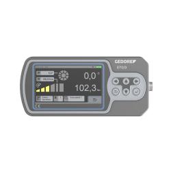 Gedore E-torc QR displayenhed - med scanner - til E-torc QE målehoveder - pris pr.