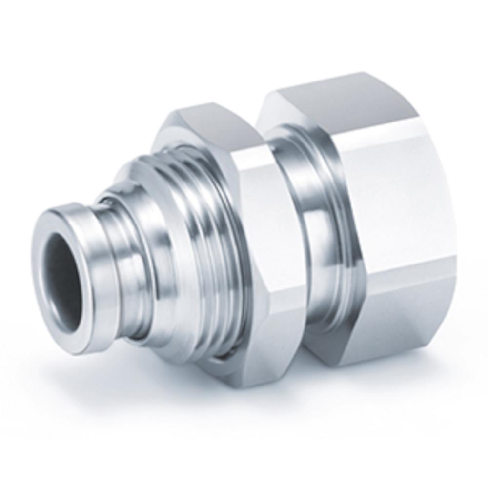 Schott plug-in screw connection KQB2E - brass/stainless steel - hose outer diameter 3.2 to 16 mm - AG R 1/8" to 1/2" - price per piece