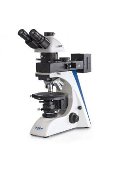 Mikroskop - för polariserande preparat - binokulär - infallande & transmitterande ljus