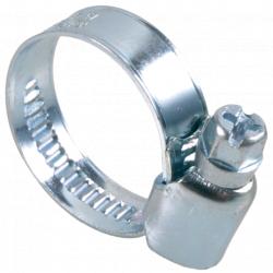 GEKA® hose clamp W1 - galvanized steel - clamping width 8-12 to 90-110 mm - width 9 mm - PU 25 to 100 pieces