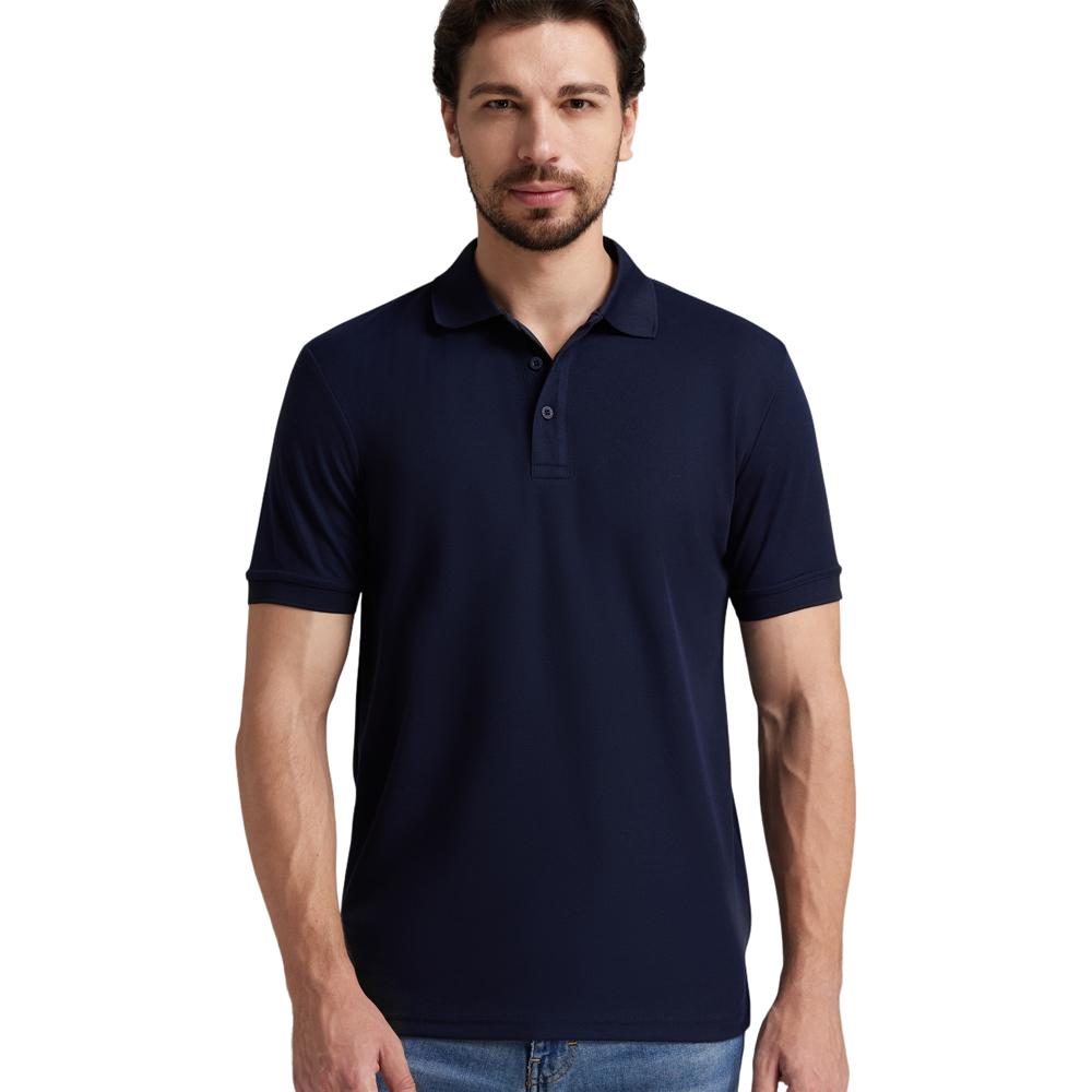 Anton Poloshirt - Größe S bis 5 XL - anthrazit - Polokragen mit 3er Knopfleiste