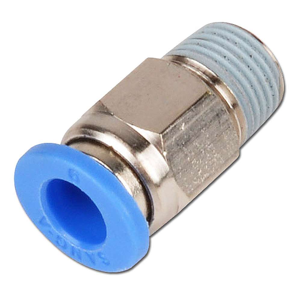 Push-in fittings - inner and outer hexagonal
