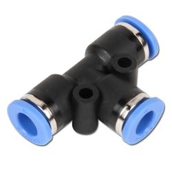 T-connector - MS/NBR - Ø up to 14mm - reducing - PN up to 10
