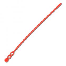 Kabelbinder - PE lösbar - 2 Befestigungsaugen - Farbe rot oder natur