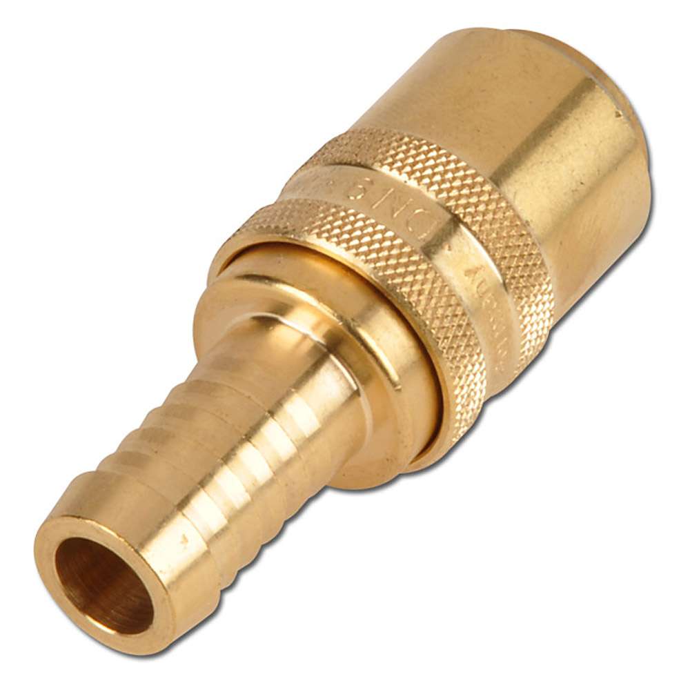 High Temperature Quick Couplers DN13 With Hose Nozzle - Straight