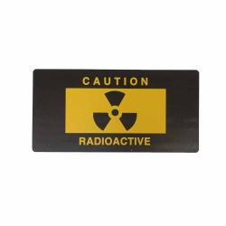 Sign - Printing - Caution Radioctive - Price per piece