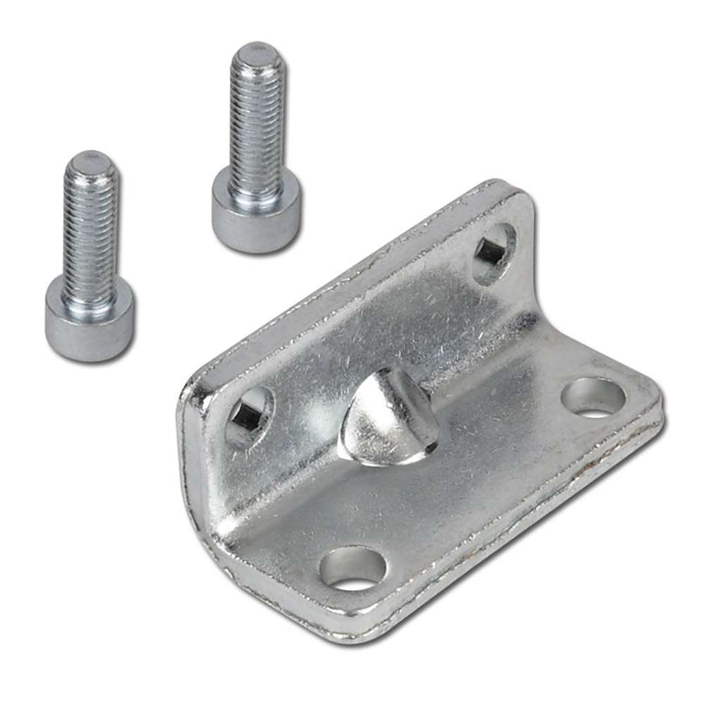 Foot mounting - for compact cylinder - galvanized steel