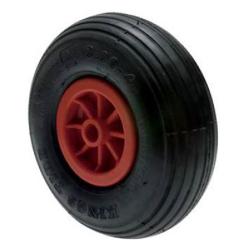 Roue pneumatique - avec palier lisse - profil rainuré ou à crampons - Ø de la roue 180 à 400 mm - charge admissible 60 à 200 kg